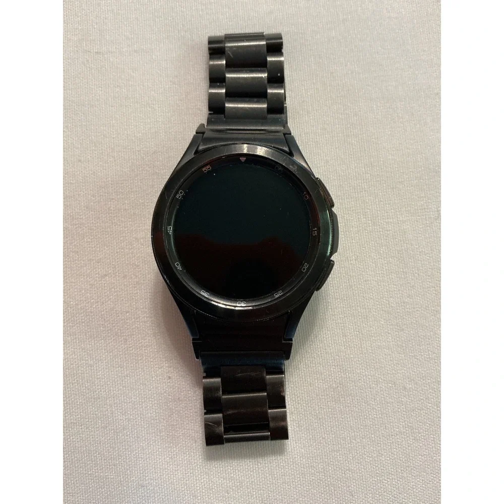 Samsung Galaxy Watch 4 Classic 42mm Smartwatch Black SM-R880 Metal Link Band